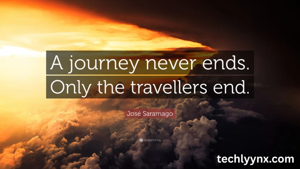the journey never really ends