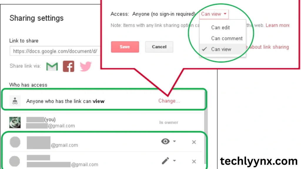 best practices for google drive sharing