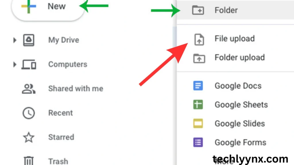 place documents in folders