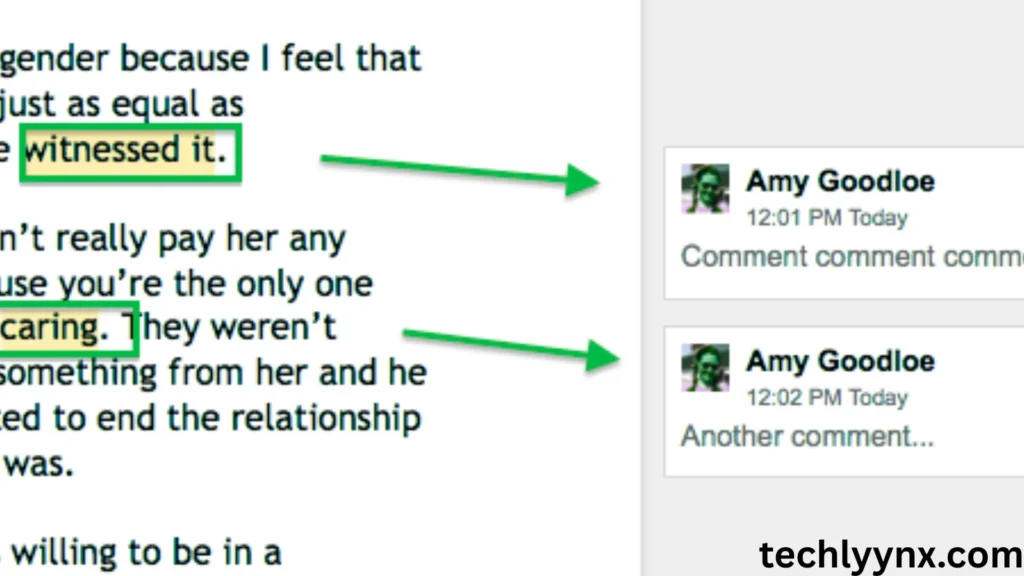 using comments and suggestions effectively