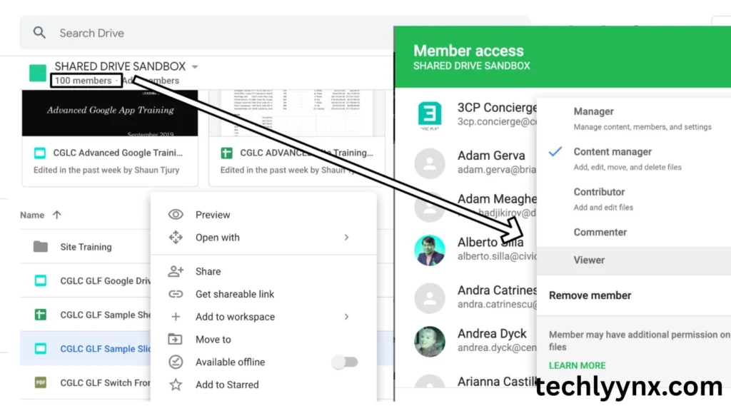 what are google drive permissions