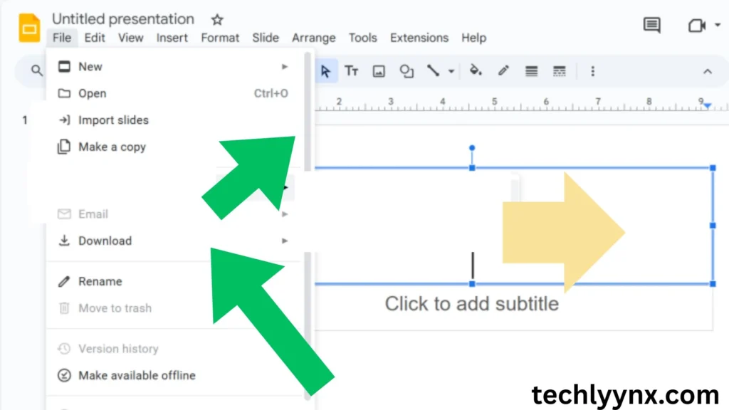 what you can do in slides