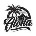 aloha hawaii tshirt design vector 600nw 2473627459
