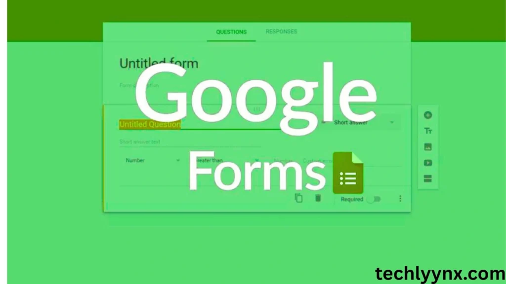 1. accessing google forms