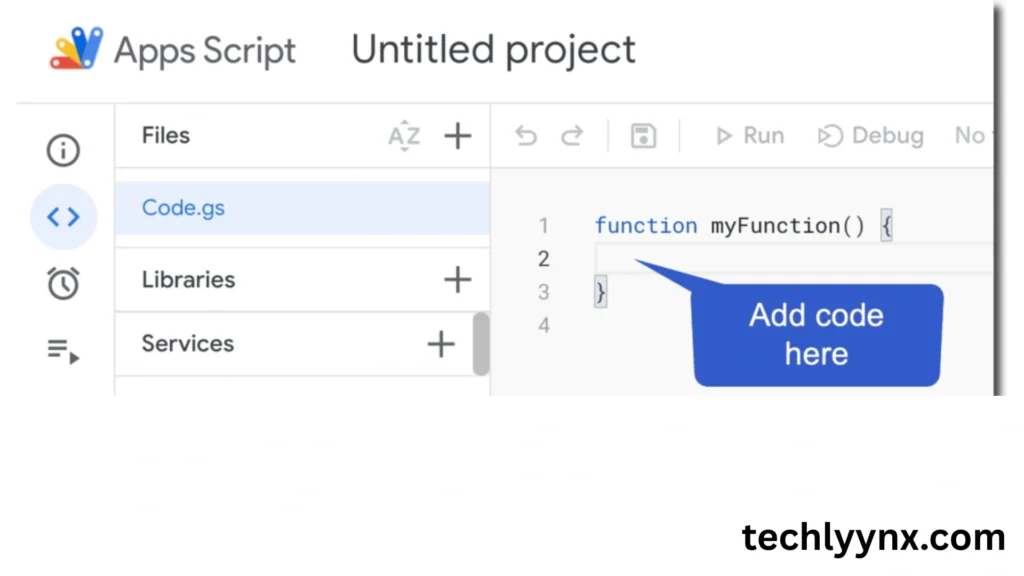 Setting Up Google Apps Script