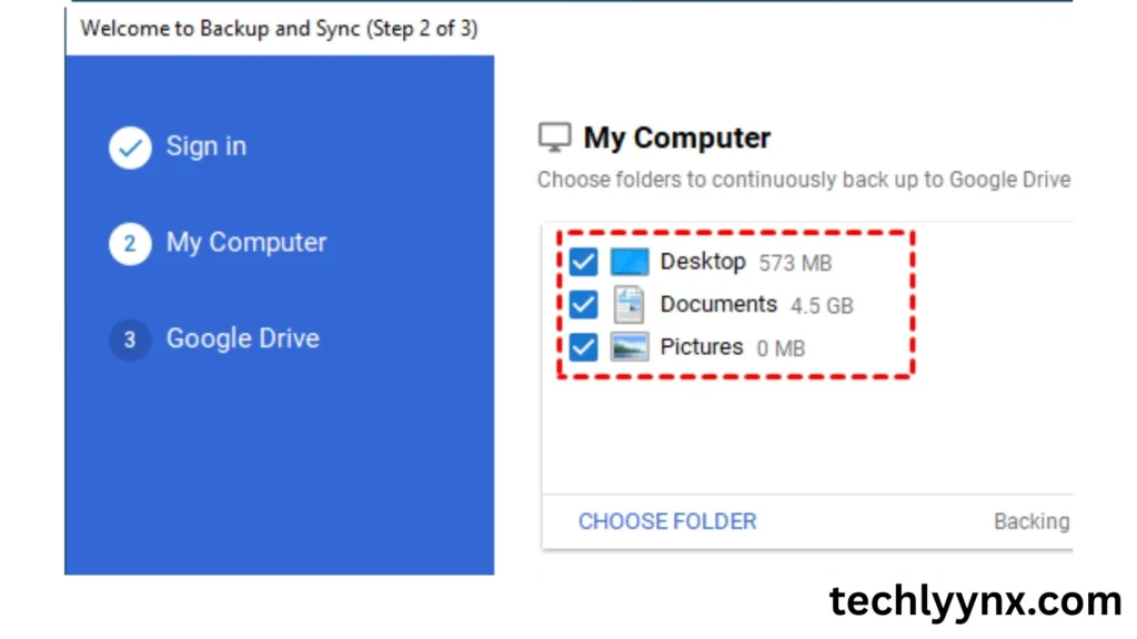start syncing