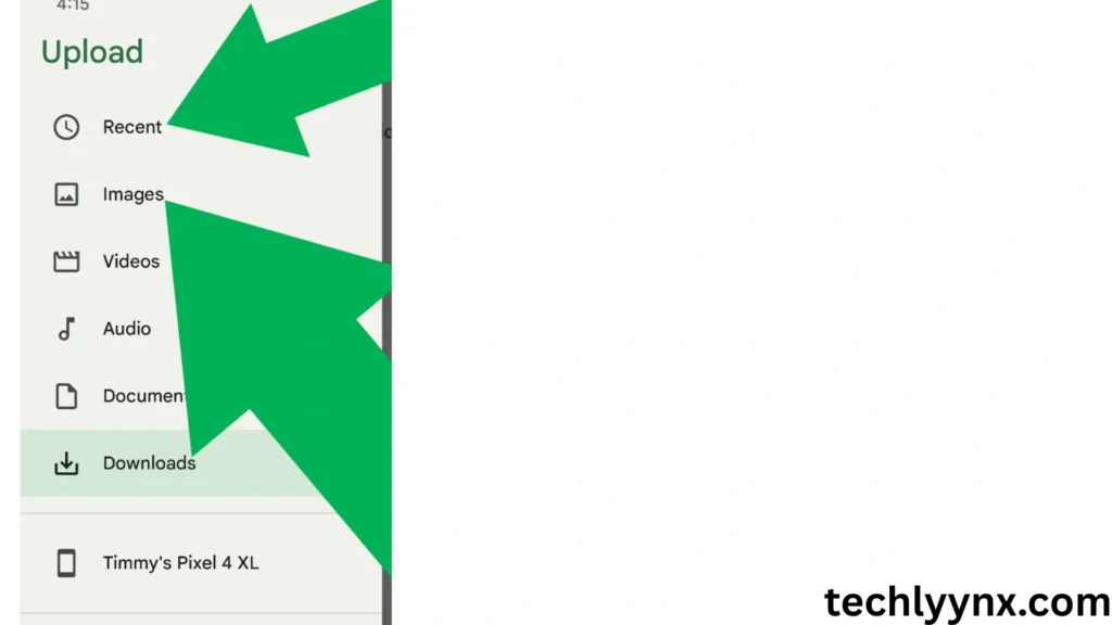 uploading files to app