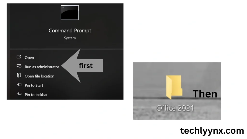 How to Install a Microsoft Office 2021 Using Command Prompt