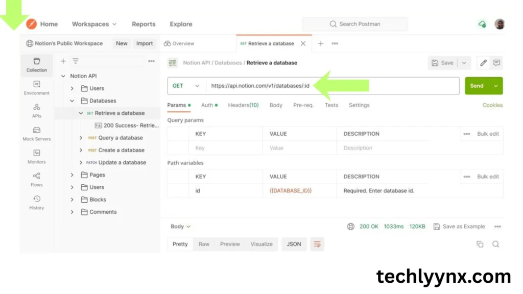 Postman api tool
