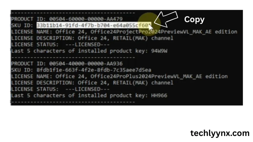 License Key for microsoft